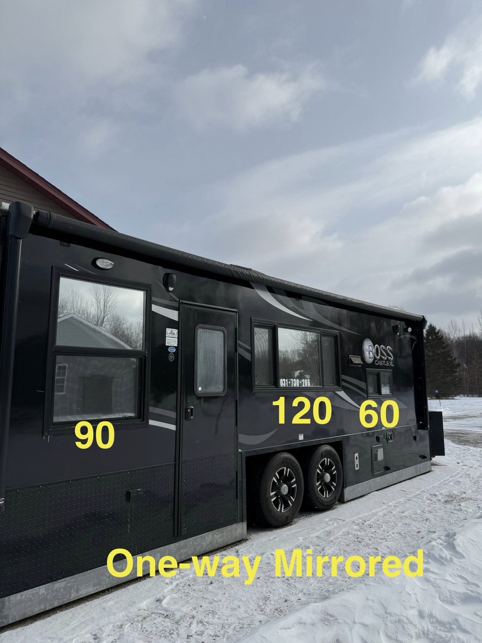 One-way Mirrored Fish House Tint